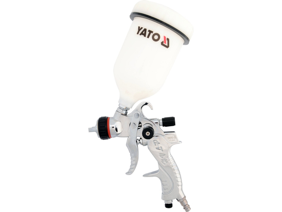  SPRAY GUN WITH FLUID CUP, HVLP 0.6L, 1.4 MM