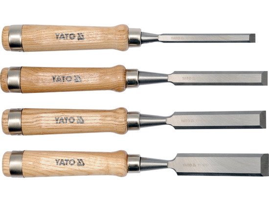 SET SCALPELLI PER LEGNO CRV 10-16-20-25MM