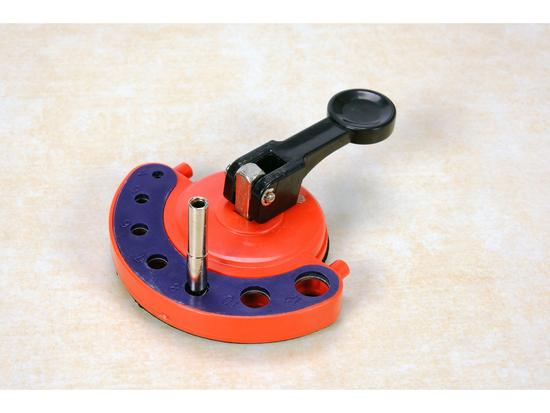 TILE DRILLING GUIDE AND DIAMOND DRILL BIT SET