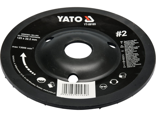 RÂPE INCLINÉE POUR BOIS 125MM NO.2