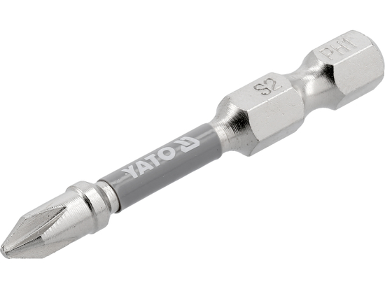 SCREWDRIVER BITS 1/4 50MM PH1 2PCS NI