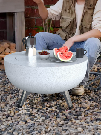 3-IN-1 TĒRAUDA KAMĪNS AR REŽĪTU 43,5CM