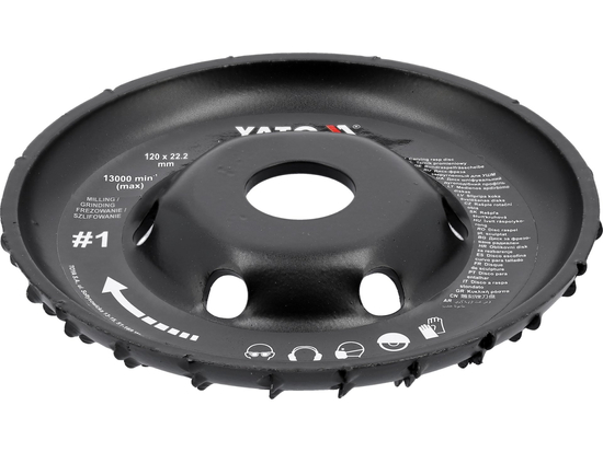 ДИСК ШЛІФУВАЛЬНИЙ ДУГОПОДІБНИЙ ПРОФІЛЬ