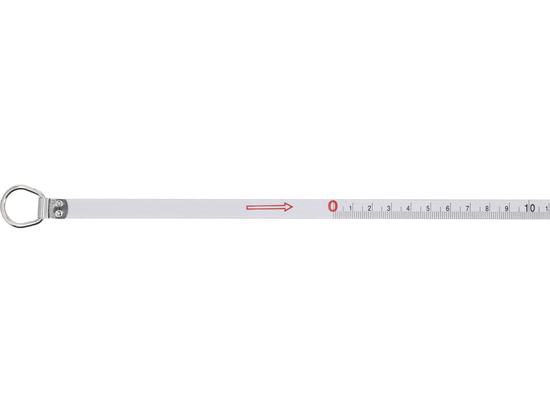 FITA MÉTRICA DE AÇO 20 M LARGURA 10 MM