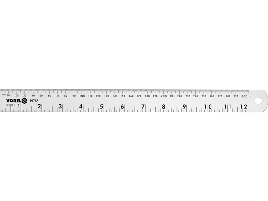 ALUMINIUM RULER  300MM
