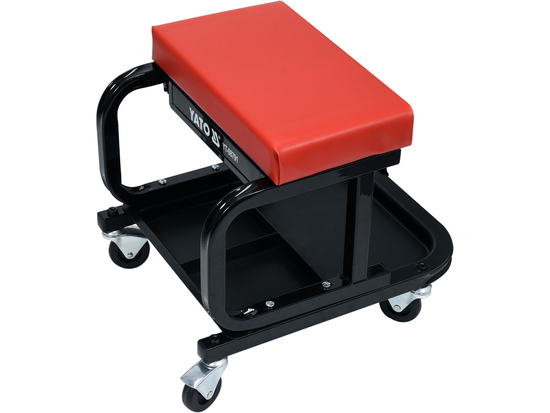 TABURETE DE TALLER CON CAJÓN.