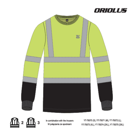 ORIOLUS WARNING LONGSLEEVE S. XL