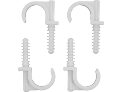 SUPPORTS DE MONTAGE ET D'INSTALLATION AVEC GOUPILLE D'INSTALLATION RAPIDE POUR TUYAU DE 25MM, 4 PCS.