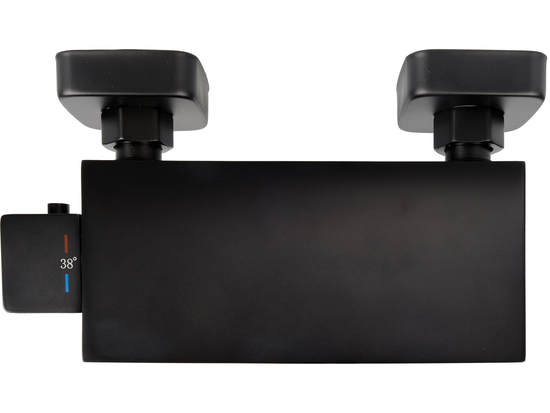 NOIR 2 GRIFO TERMOSTÁTICO PARA BAÑO CON SET DE DUCHA