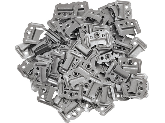 GRIEBTUVAI SIENŲ PLOKŠČIAMS 23 X 3MM 100 VNT
