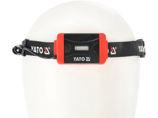 LAMPADA DA TESTA 500LM 3XAAA, IP44, LUCE BIANCA, BLU E ROSSA