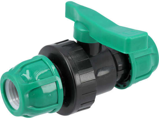 BALL VALVE 25X25MM PP