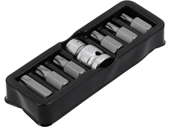 TORX DROŠĪBAS SKRŪVDZIŅU UZGALKI, KOMPLEKTS 7