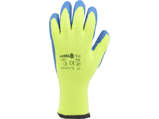 GANTS DE PROTECTION ISOLÉS GCLA0510 JAUNE