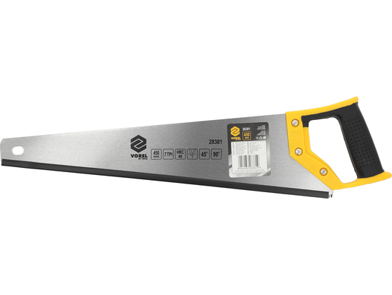 SAW FOR WOOD WITH PLASTIC HANDLE