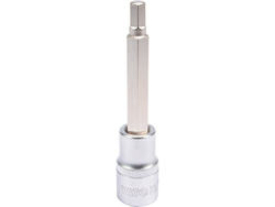 ГОЛОВКА ТОРЦЕВА З НАСАДКОЮ HEX 1/2'' 7 ММ L100 ММ