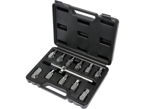 LLAVES PARA TAPONES DE ACEITE, JUEGO DE 12