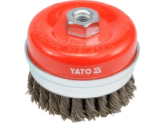  CUP BRUSH, TWIST STEEL WIRE