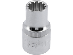 SPLINE SOCKET 1/2'', 11 MM