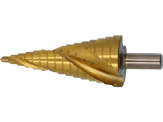 LÉPTETÉSŰ SPIRÁLIS FÚRÓ 4-32MM