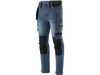PANTALON DE TRAVAIL D'ASSEMBLAGE JEAN STRETCH TAILLE BLEU FONCÉ. L
