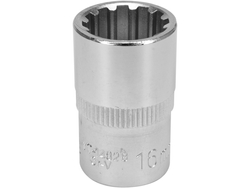 НАСАДКА SPLINE 1/2'' 16X38 ММ