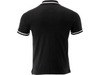 POLO DOUX, NOIR, TAILLE. M