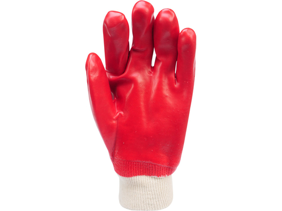 GANTS EN CAOUTCHOUC / ROUGE /