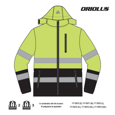 ΜΠΟΥΦΑΝ SOFTSHELL ORIOLUS R. 3XL