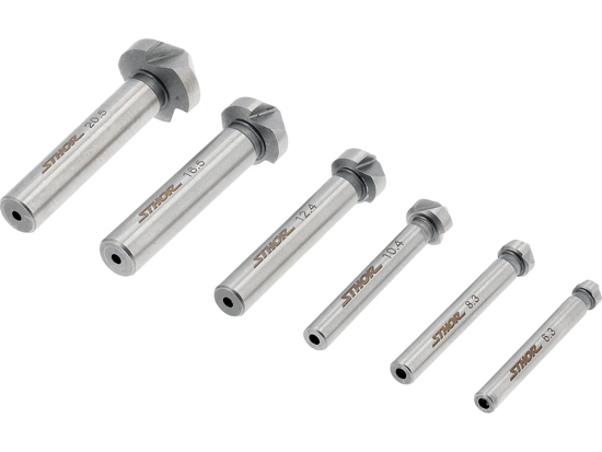 COUNTERSINK SET 6PCS 6.3-20.5MM