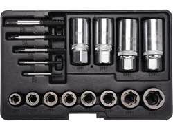 SCREW AND STUD EXTRACTOR SET 17PCS