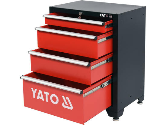 MUEBLE DE SERVICIO BASE DE 4 CAJONES. DIMENSIONES ARMARIO: 660 X 457 X 863MM.