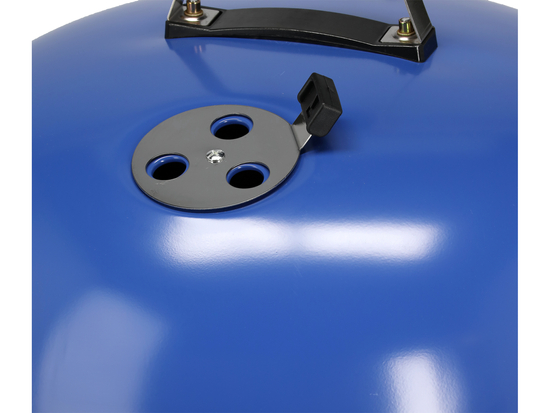 CHARCOAL BBQ, ROUNDED, 54CM BLUE