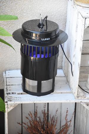 LAMPE INSECTICIDE AVEC VENTILATEUR, UV-A 20W