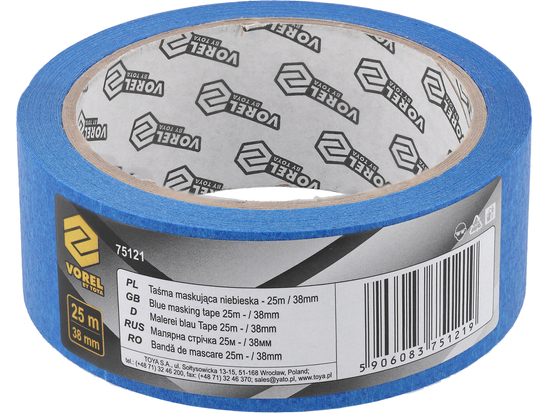 NASTRO PER MASCHERATURA BLU 25M/38MM