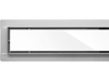 DRENO LINEAR VIDRO BRANCO 90 CM MOLHADO E SECO