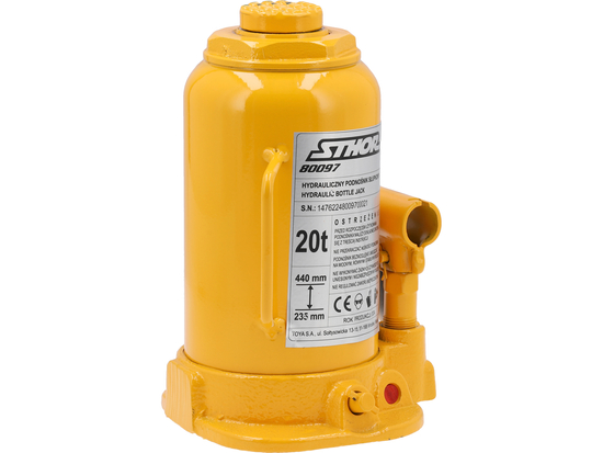 HYDRAULIC BOTTLE JACK 20T