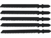  JIG SAW BLADE TYPE T, 10 TPI, FOR WOOD, 5 PCS