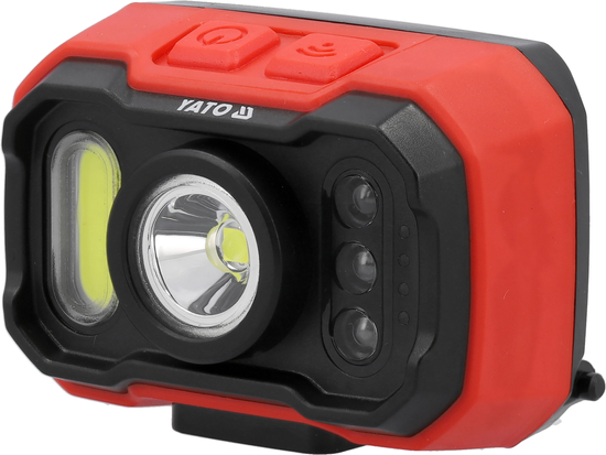 GALVENĀ LAMPA 1000LM AKUMULATORS, KUSTĪBAS SENSORS