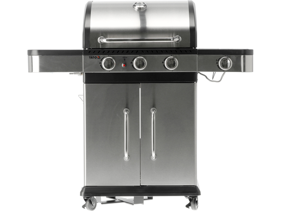 GRIL À GAZ ZUSHI 3+1, ACIER INOXYDABLE 11,2KW