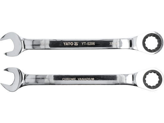 CHIAVE COMBINATA CON CRICCHETTO 32 MM