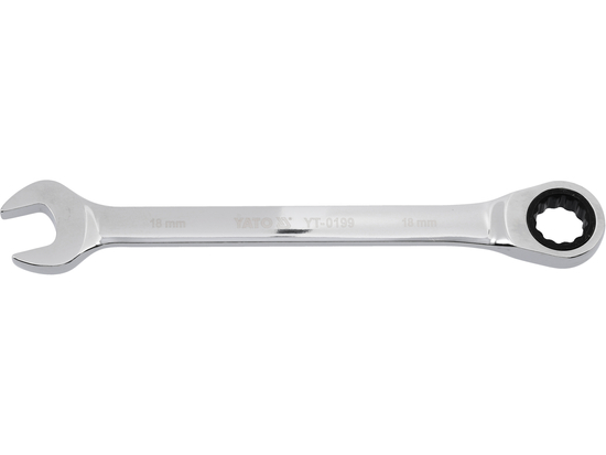 COMBINATION RATCHET WRENCH 18 MM