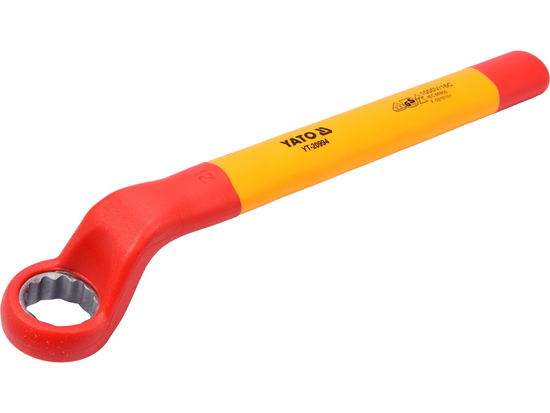 КЛЮЧ ИЗЪГНАТ ПРЪСТЕНЕН, ИЗОЛИРАН, 21MM VDE