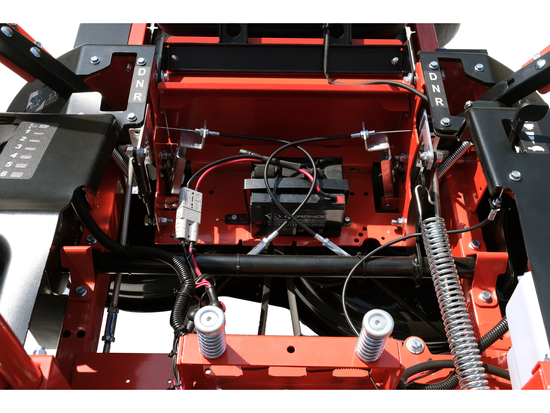 TRAKTOR OGRODOWY, KOSIARKA SPALINOWA - ZERO-SKRĘT 10KW, 107CM