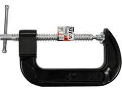 BRAÇADEIRA TIPO C 100 X 50 MM/ 4'' X 2'' COM PARAFUSO RÁPIDO