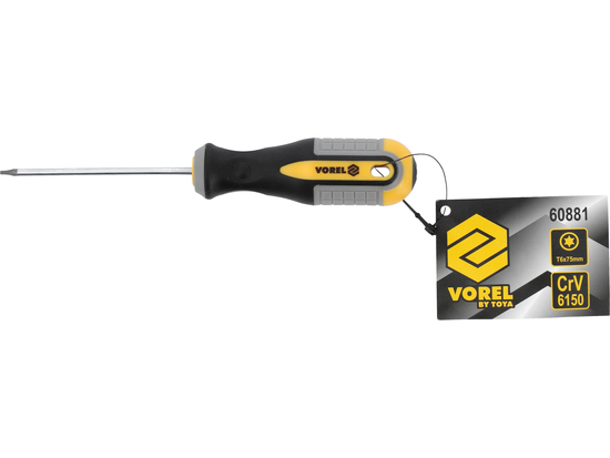 TORX ΚΑΤΣΑΒΙΔΙ T6X75 MM CRV