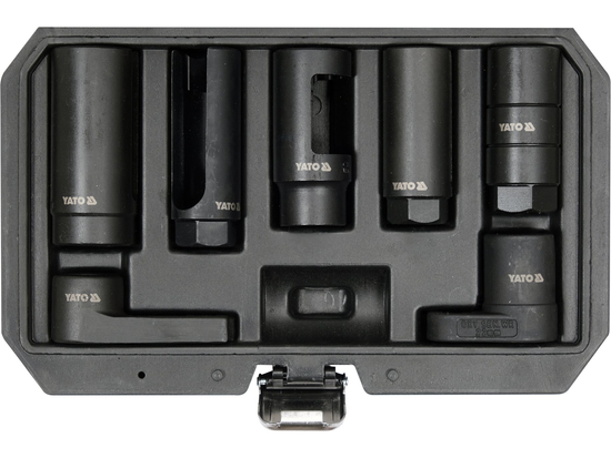  OXYGEN SENSOR AND FUEL INJECTORS WRENCH SET 7 PCS