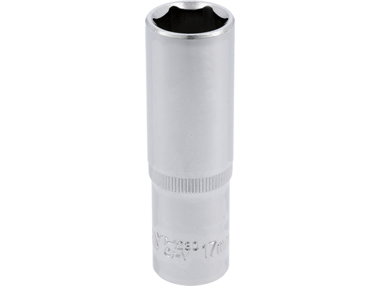 BUSSOLA ESAGONALE LUNGA 1/2'' 17 MM