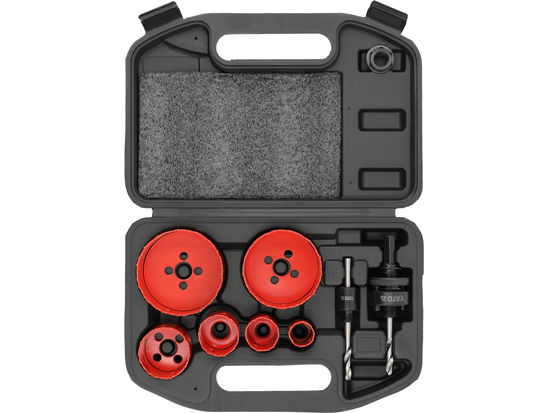 ELECTRICAN'S HOLE SAW KIT 8 PCS