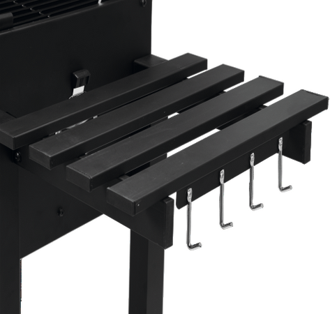 DELUXE SZÉN GRILL, RÉSZ 57X37CM